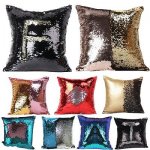 Sequin Reversible Colour Changing Cushion Cover (choice of 12 Colours) £3.99 Del @ AliExpress (sold by BeddingOutlet)