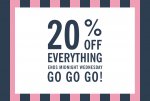 20% off everything at Jack Wills Outlet