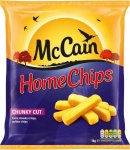 McCain Extra Chunky Home Chips 1Kg 1/2 PRICE