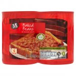 Morrisons beans 4 pack or home delivery charge applies