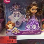 Disney princess sofia doll & share wear gift set