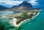 Return flights from London to Mauritius