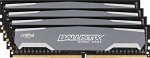 Crucial Ballistix Sport DDR4 16 gb kit (4x4Gb) 2400MT/s