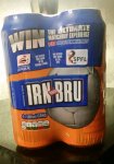 4 x 500ml pack Barr Irn Bru cans