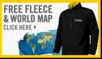 National Geographic 1 year subscription welcome back offer+FREE fleece+FREE World Map+FREE Access to Nat Geo Plus