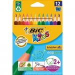 Bic Kids Ecolutions Evolution Triangle Colouring Pencils x 12 2