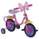 Disney Mickey Mouse / Minnie Mouse 10" Bike with Stabilisers + &pound;2 C&C